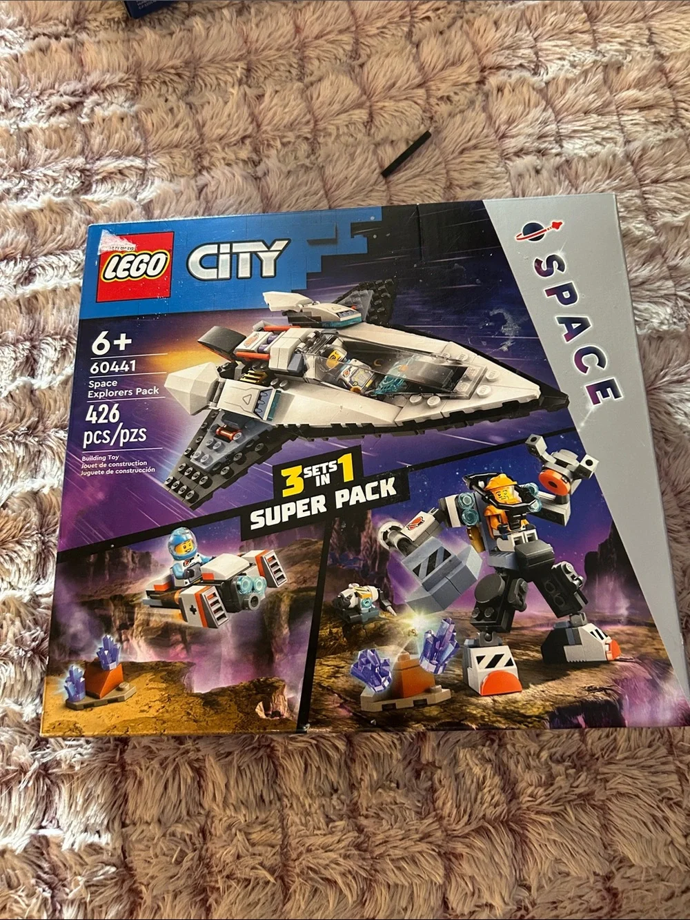 Lego City Space Pack 3 sets in 1  # 60441